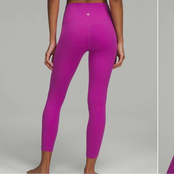 Lululemon Align Pant 25” Vivid Plum 4 - Picture 2 of 13